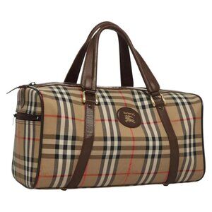 burberrys (vintage brand) boston bag
